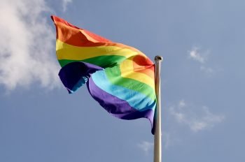 A pride flag. Photo via Pixabay