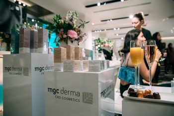 MGC Derma CBD products at Harvey Nichols in the UK, July 2018. Courtesy