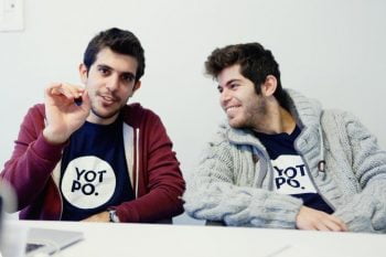 Yotpo co-founders Tomer Tagrin and Omri Cohen. Courtesy