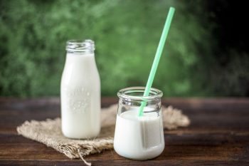 Milk and yogurt drinks. Photo via Pixabay