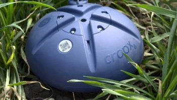 CropX soil sensor installed in the ground. Courtesy.