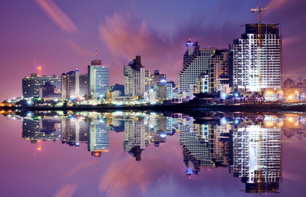 Tel Aviv skyline. Deposit Photos