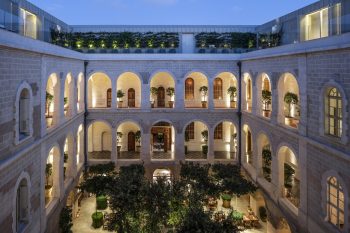 The Jaffa Courtyard. Photo by Amit Geron.