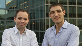 Nuweba co-founders Yan Cybulski, left, and Ido Neeman, right. Courtesy