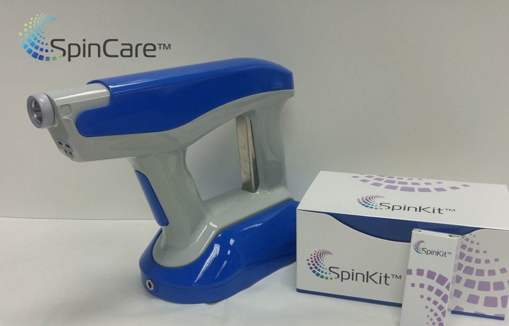 The Spincare device by Nanomedic. Courtesy