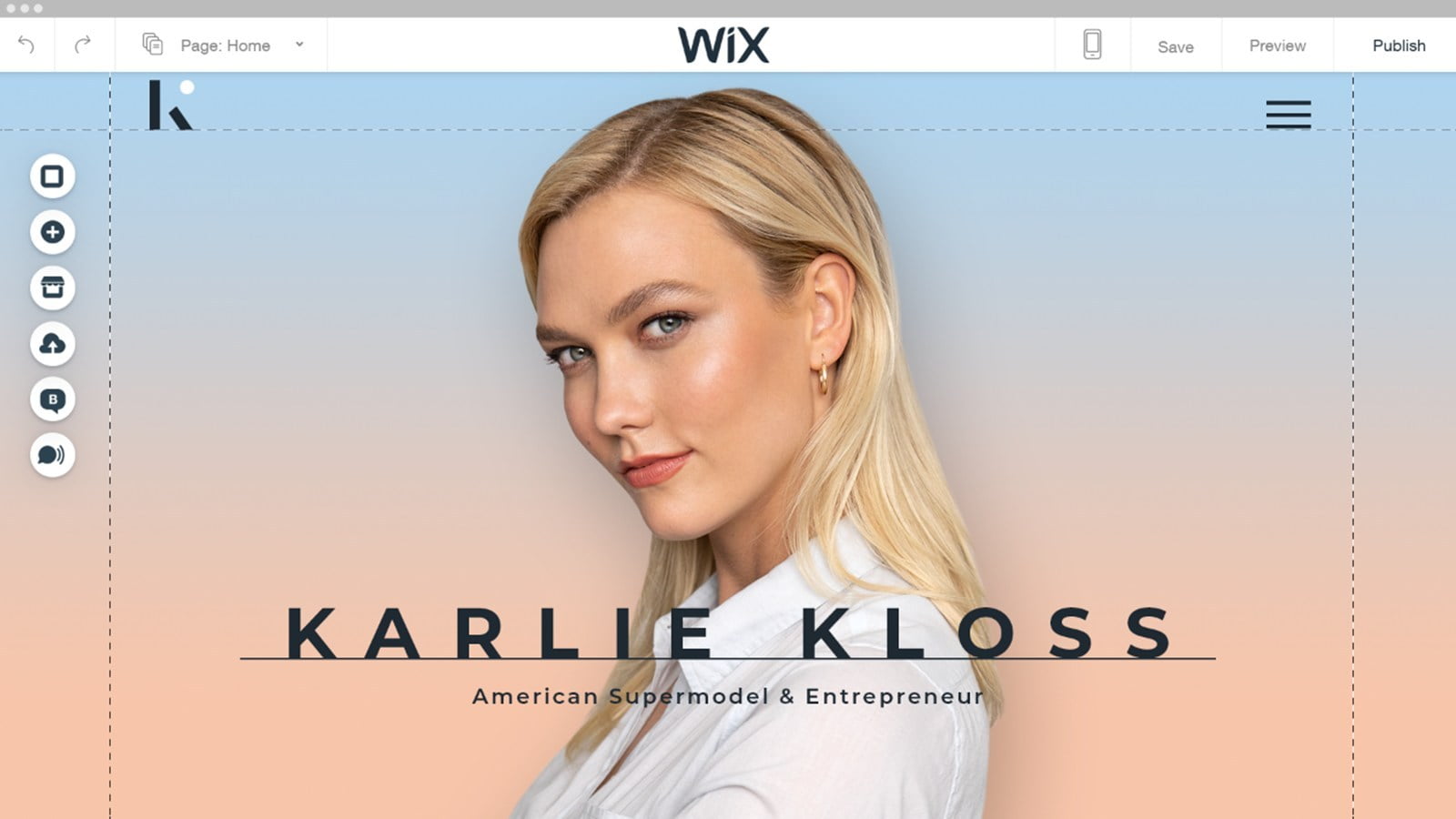 Wix Returns To The Super Bowl With Ad Featuring Karlie Kloss