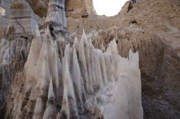 Salt cave discovered near the Dead Sea. Photo by Ruslan Pauk
