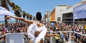 The 2019 annual Pride Parade in Tel Aviv. Photo by Guy Yechiely