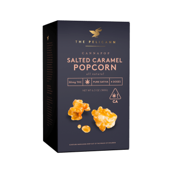 Caramel popcorn from Cannibble's brand The Pelicann. Courtesy