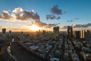 The Tel Aviv cityspace. Photo by Daniel Lerman on Unsplash