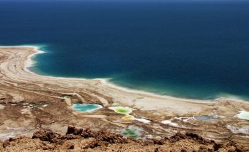A view of the Dead Sea. Deposit Photos