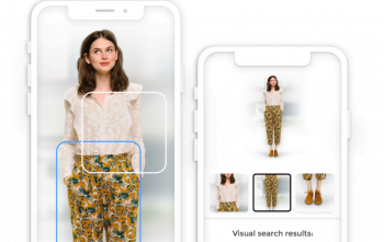 Syte's platform allows users to search manually for items. Photo: Syte