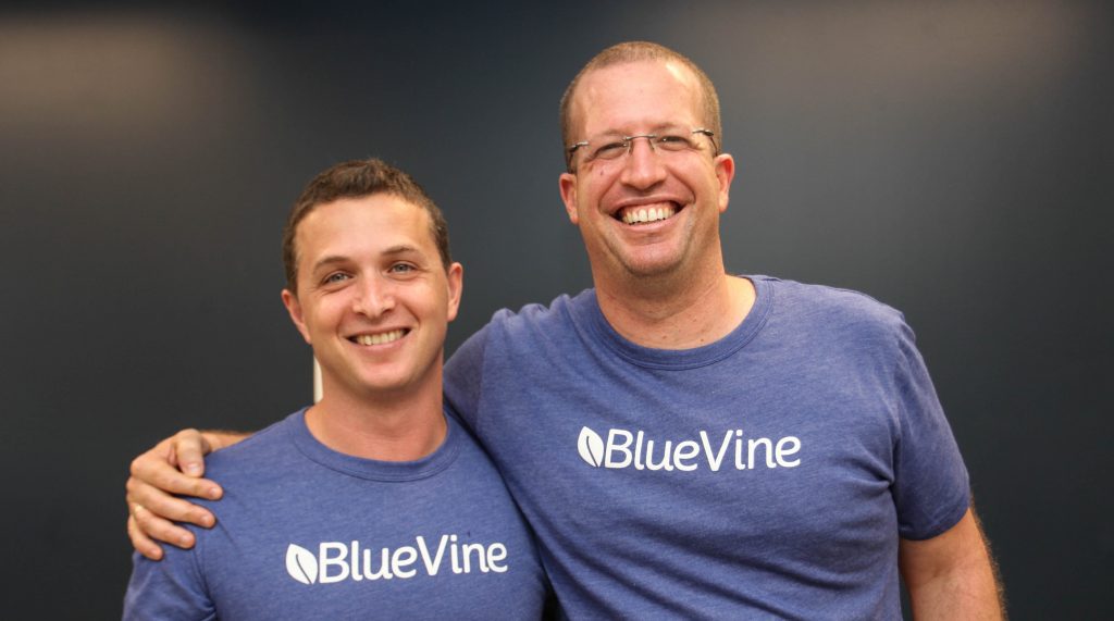 BlueVine founders Eyal Lifshitz, left, and Nir Klar, right. Courtesy