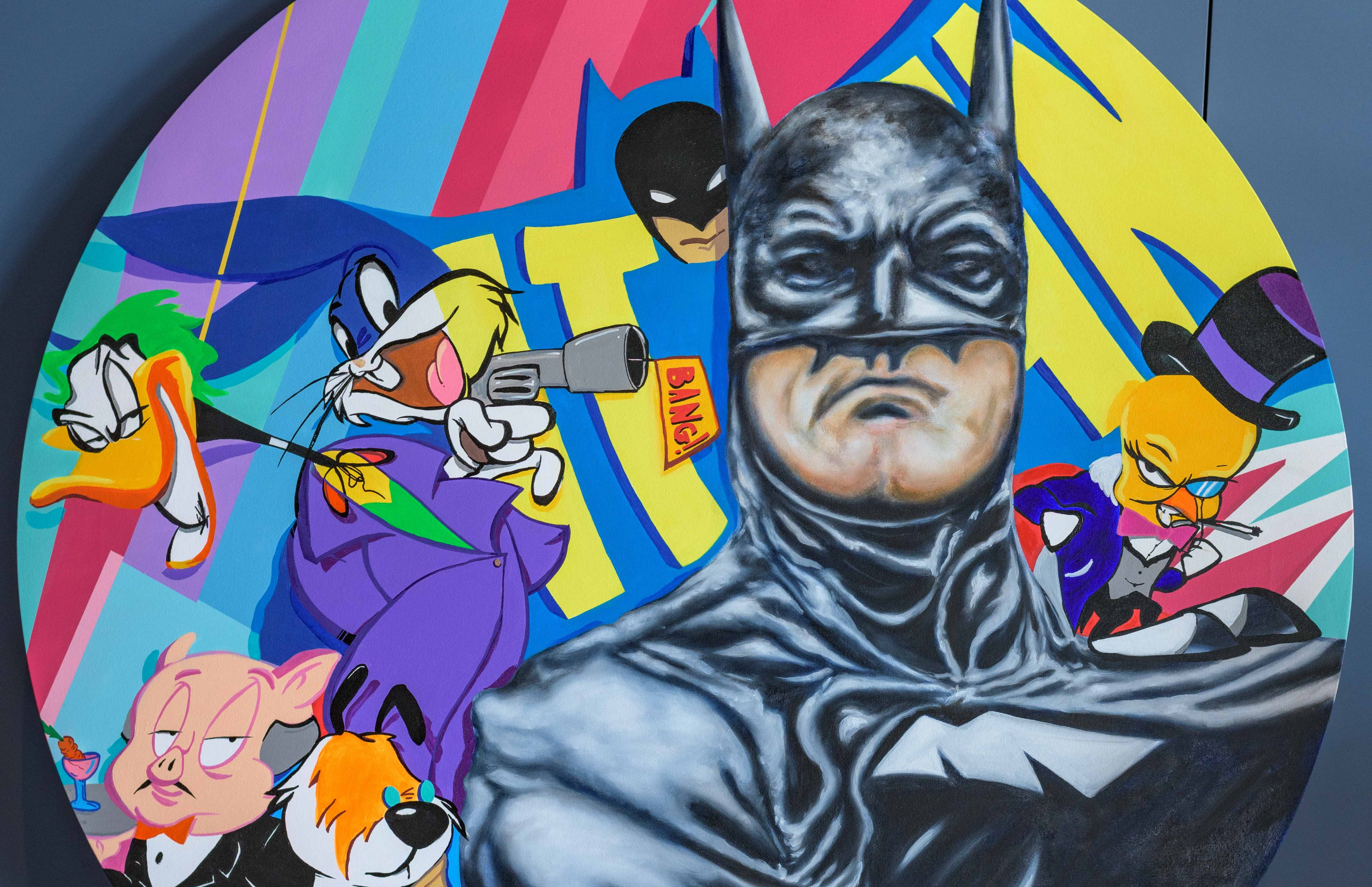 High-Tech Tel Aviv Hotel Pays Tribute To Batman With Lively Street Art  Exhibit