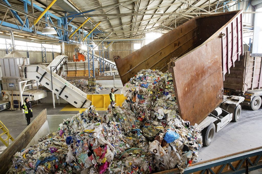 UBQ Materials waste processing center, Courtesy