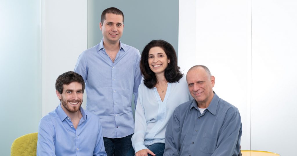 The Grove Ventures team from left to right: Lotan Levkowitz, Omri Green, Sigalit Klimovsky, and Dov Moran. Photo: David Grab