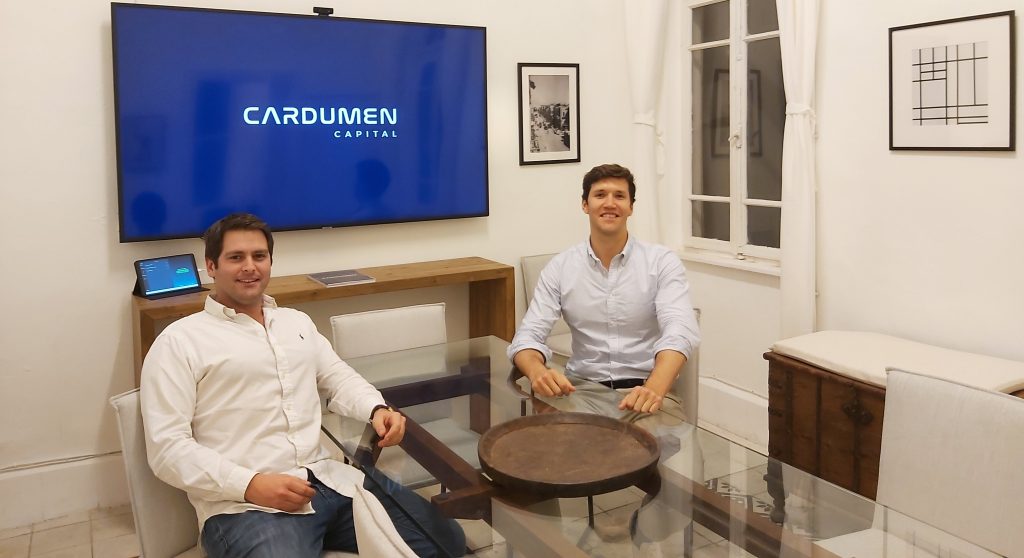 Cardumen Capital's Roy Gottleib, left, and Gonzalo Martinez de Azagra, right. Courtesy