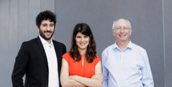 Diagnostic Robotics founders from left to right: Yonatan Amir, Dr. Kira Radinsky, and Professor Moshe Shoham. Courtesy