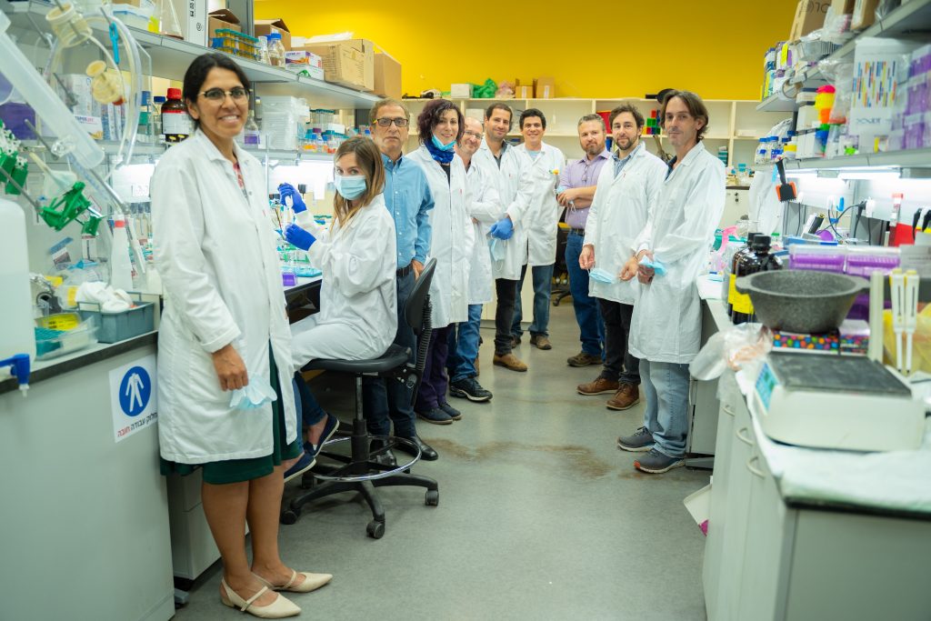 Scientists at the Migal Galilee Research Institute scientists. Courtesy