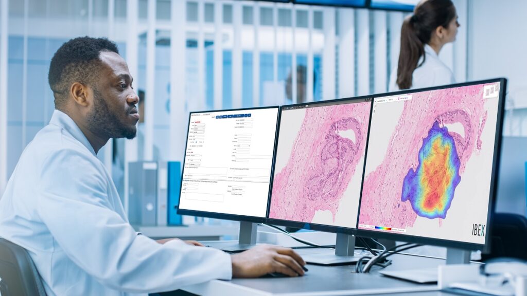 Ibex uses AI to help pathologists minimize diagnostic errors. Photo: Courtesy Ibex Medical Analytics