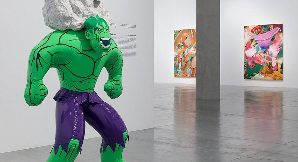 Jeff Koons exhibit