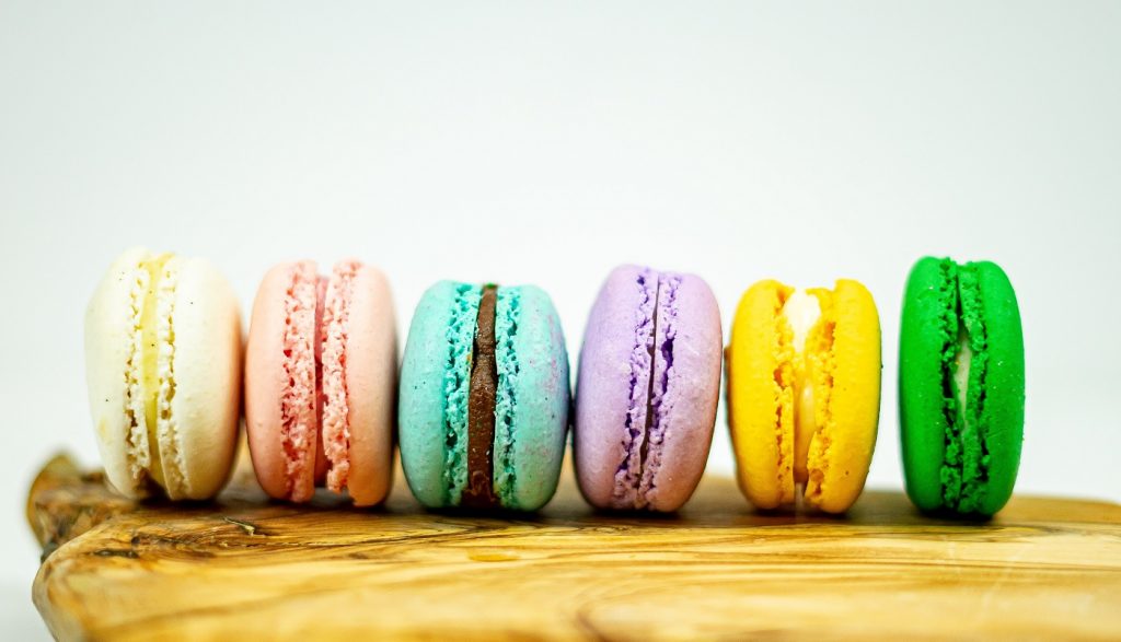 Macaroons. Photo by Chris Hardy on Unsplash