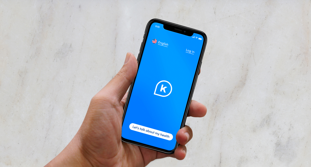 K Health delivers virtual, personalized, affordable healthcare through a smartphone app. Photo: K Health