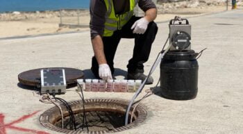 Kando's Ashkelon pilot study showed traces of the coronavirus in the city sewage system. Courtesy