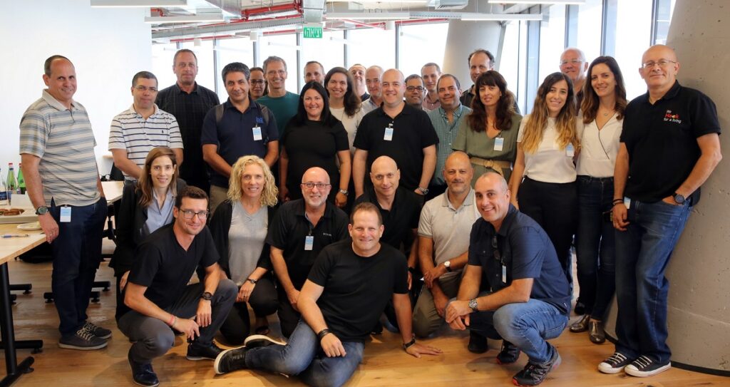 The Intel Ignite startup selection committee in Israel. Photo: Intel Corp.