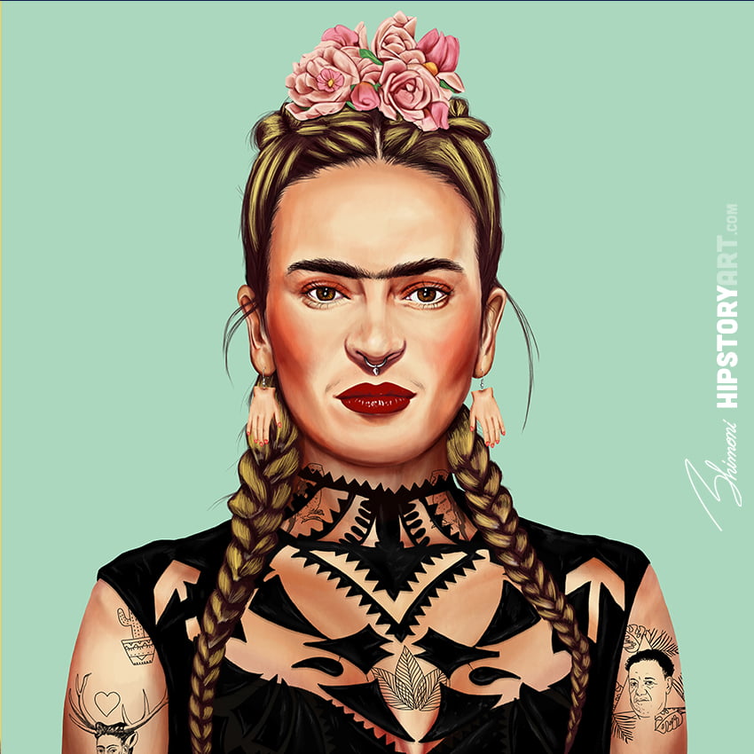 HIPSTORY Frida Kahlo 