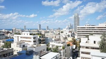 View of Tel Aviv tech