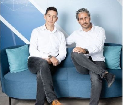 Aviad Shnaiderman, left, and Eldar Shnaiderman, founders of Aura Air. Photo: Tal Zalikovich