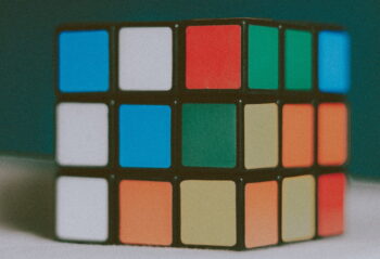 Rubik's cube. Photo by Mathias P.R. Reding from Pexels
