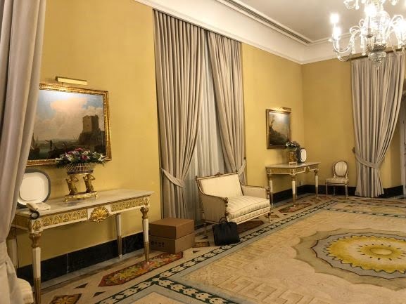 Aura Air's purification system is installed in the King of Spain’s Zarzuela Palace, the residence and working offices of the reigning monarch, Felipe VI, on the outskirts of Madrid. Photo: Aura Air