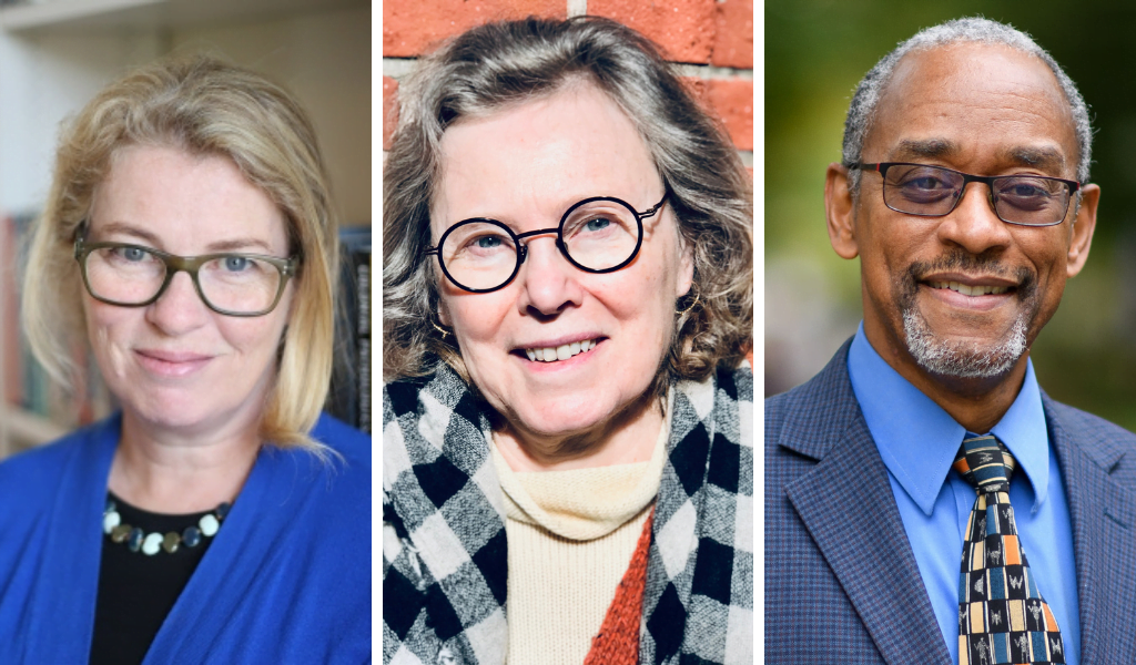 From left: Professor Alison Bashford of the University of New South Wales in Sydney (Photo: Jesus College Cambridge), Professor Katharine Park of Harvard University, and Professor Keith Wailoo of Princeton University (Photo: Sameer Khan Fotobuddy LLC).