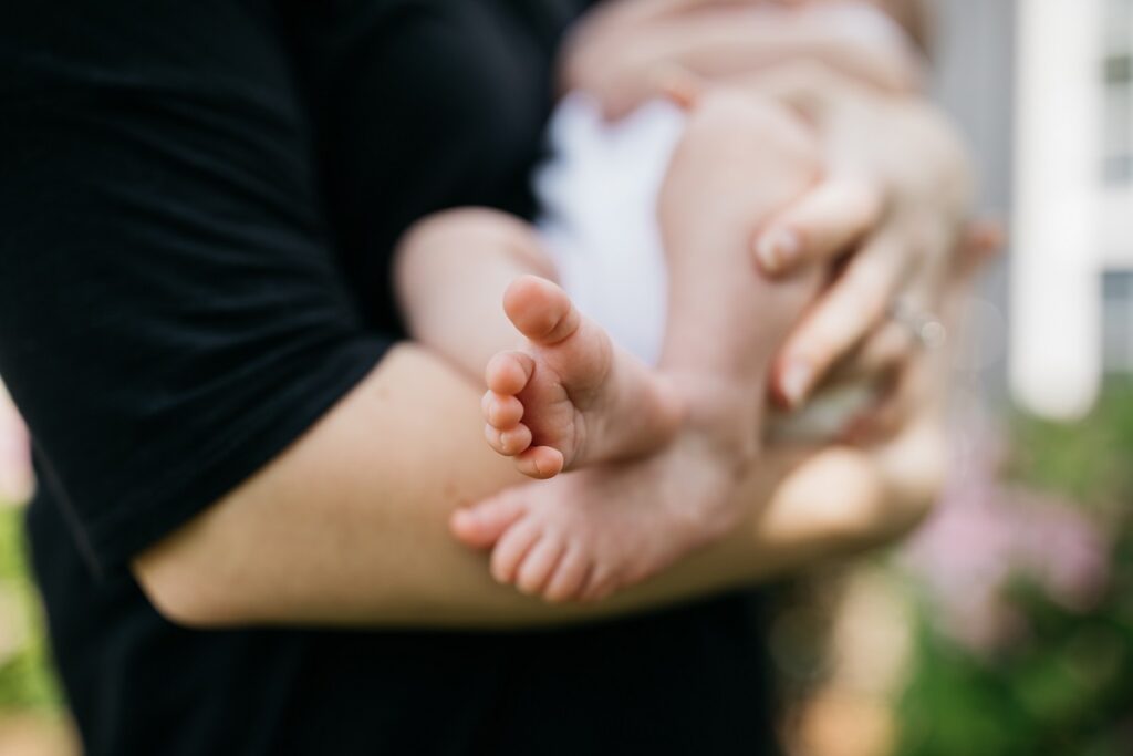 A nursing baby. Illustrative. Photo by Wes Hicks on Unsplash