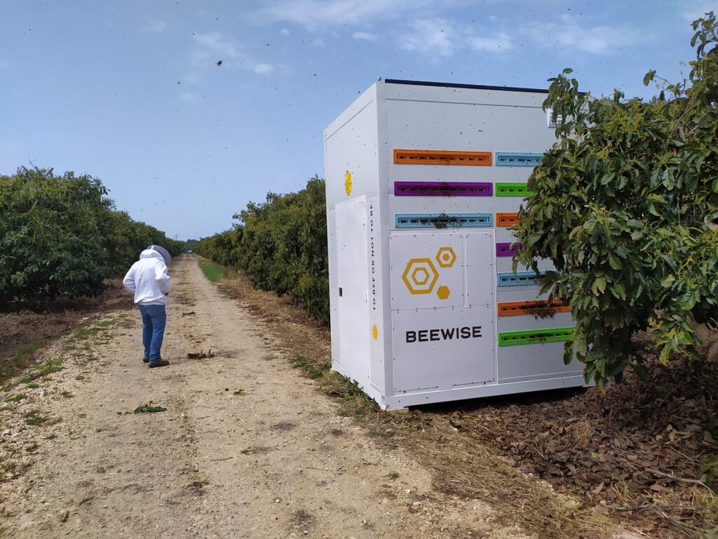 Beewise's Beehome is an autonomous beehive that uses advanced tech to optimize bee health. Courtesy