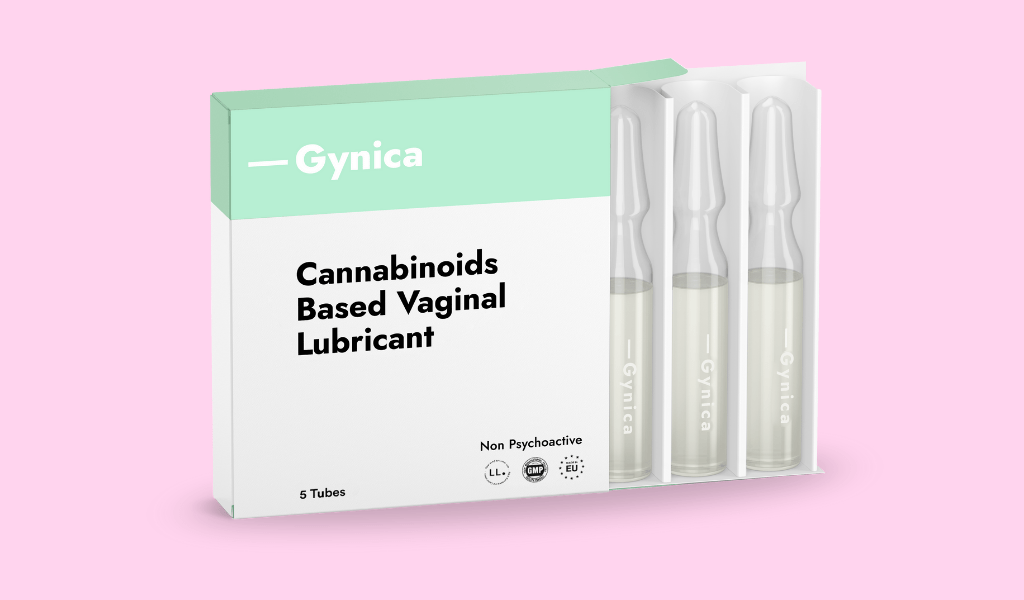 Gynica's proposed cannabis-based vaginal lubricant. Courtesy