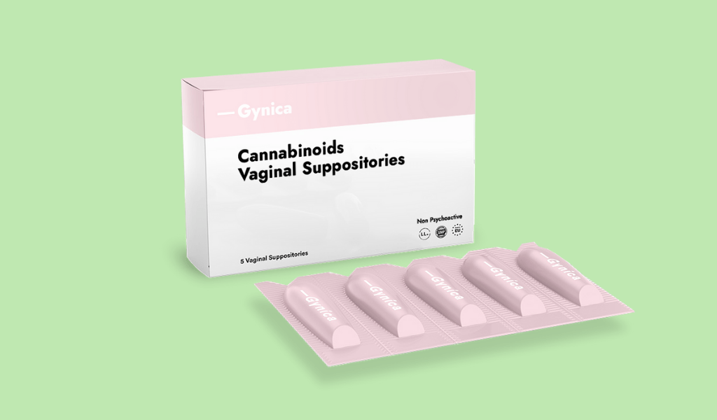 Gynica's proposed cannabis-based suppositories. Courtesy