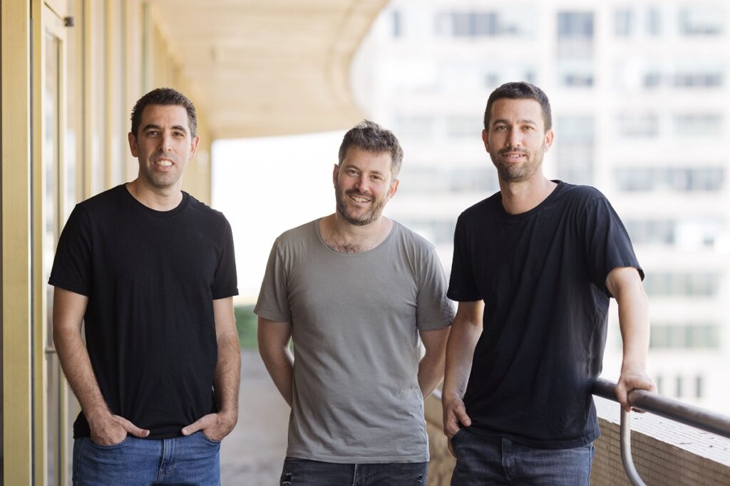 Bookaway founders David Yitzhaki, CMO, Noam Toister, CEO, and Omer Chehmer, COO. Courtesy