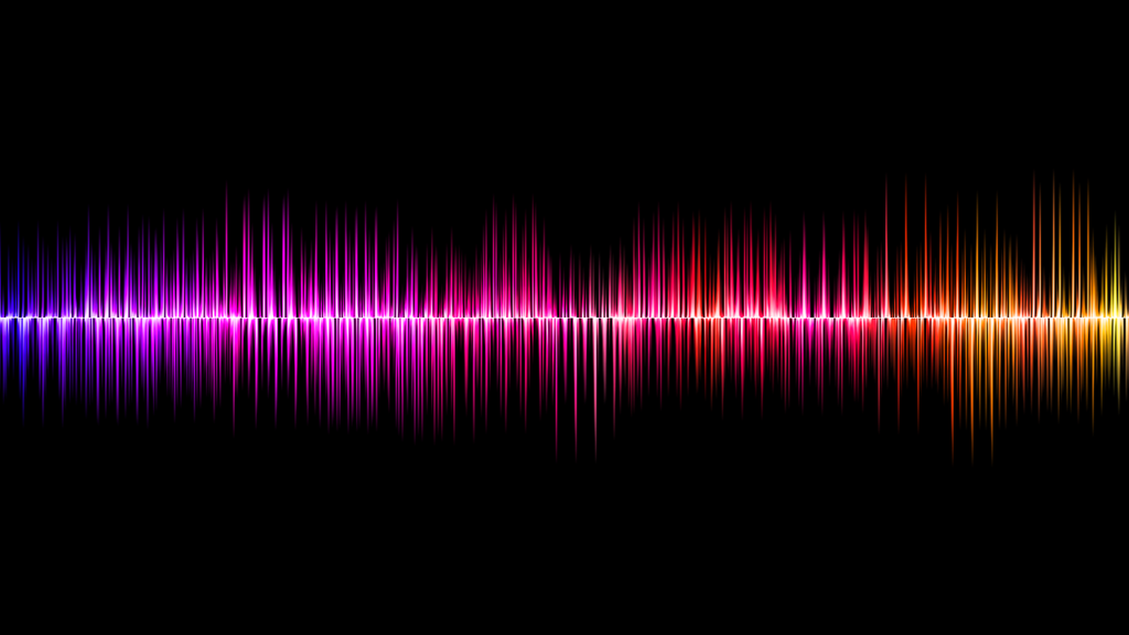 Sound waves. Illustrative. Image by pixabay
