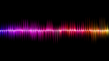 Sound waves. Illustrative. Image by pixabay