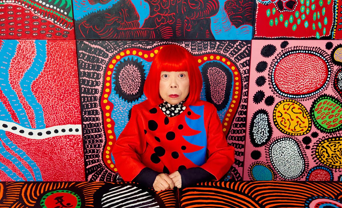 Yayoi Kusama has once again found a home in the Louis Vuitton