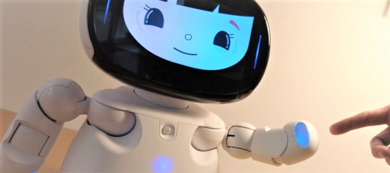 Kids Unbox the Misa Social Robot, Fun with Robot