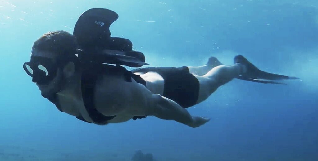 Flying The World's First Underwater Jetpack - CudaJet 