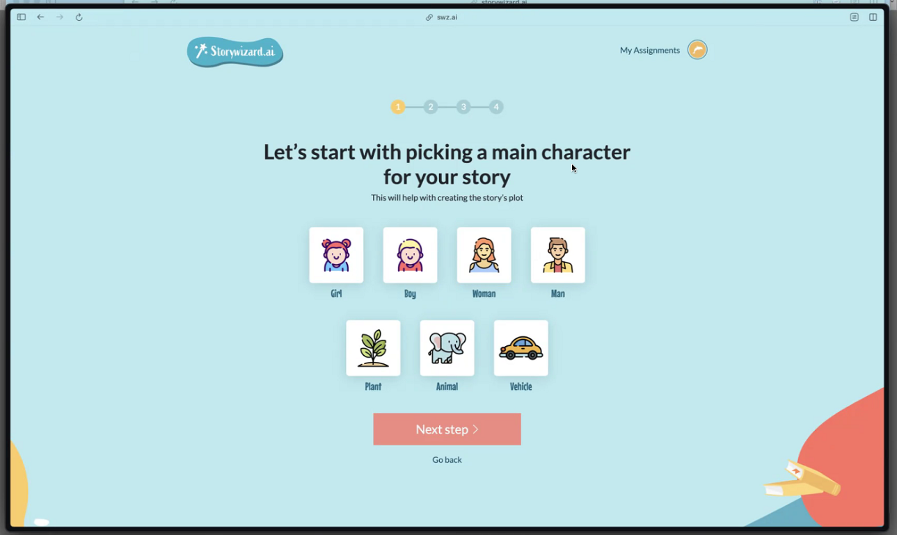 AI Storyteller Makes Children into Authors Of Their Own Adventures